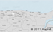 Silver Style 3D Map of Kohtla-Järve