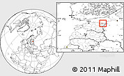 Blank Location Map of Kohtla-Järve, highlighted parent region, within the entire country