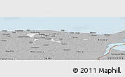 Gray Panoramic Map of Kohtla-Järve