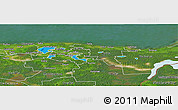 Political Panoramic Map of Kohtla-Järve, satellite outside