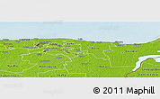 Satellite Panoramic Map of Kohtla-Järve, physical outside