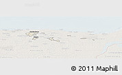 Shaded Relief Panoramic Map of Kohtla-Järve, lighten