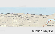 Shaded Relief Panoramic Map of Kohtla-Järve