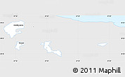 Silver Style Simple Map of Kohtla-Järve, single color outside