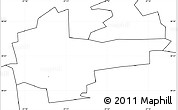 Blank Simple Map of Kohtla-Nomme, no labels