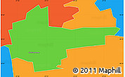 Political Simple Map of Kohtla-Nomme