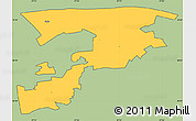 Savanna Style Simple Map of Kohtla, cropped outside