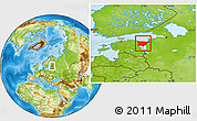 Physical Location Map of Ida-Viru