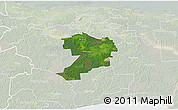 Satellite 3D Map of Mäetaguse, lighten