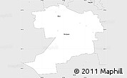 Silver Style Simple Map of Mäetaguse