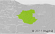 Physical 3D Map of Maidla, lighten, desaturated
