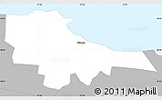 Gray Simple Map of Sillamäe