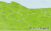 Physical 3D Map of Sonda