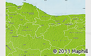 Physical Map of Sonda