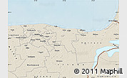 Shaded Relief Map of Toila