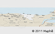 Classic Style Panoramic Map of Toila