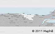Gray Panoramic Map of Toila