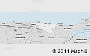Silver Style Panoramic Map of Toila