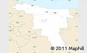 Classic Style Simple Map of Toila