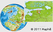 Physical Location Map of Tudulinna