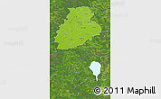 Physical 3D Map of Järva, satellite outside