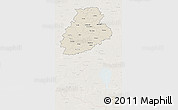 Shaded Relief 3D Map of Järva, lighten