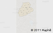 Shaded Relief 3D Map of Järva, lighten, semi-desaturated