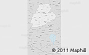 Silver Style 3D Map of Järva