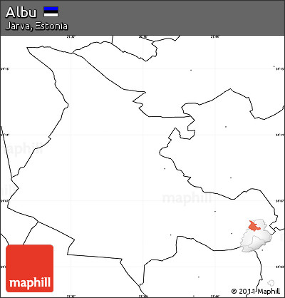 Blank Simple Map of Albu, no labels
