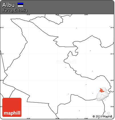 Blank Simple Map of Albu, no labels
