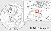 Blank Location Map of Imavere, highlighted parent region
