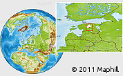 Physical Location Map of Imavere, highlighted parent region