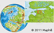 Physical Location Map of Imavere