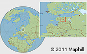 Savanna Style Location Map of Imavere