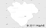 Silver Style Simple Map of Imavere