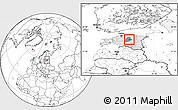 Blank Location Map of Kareda, highlighted country, highlighted parent region