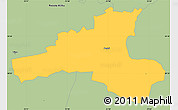 Savanna Style Simple Map of Kareda