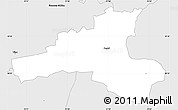 Silver Style Simple Map of Kareda