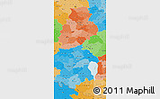 Political Shades Map of Järva