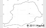Blank Simple Map of Oisu, cropped outside
