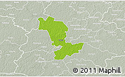 Physical 3D Map of Paide, lighten, semi-desaturated