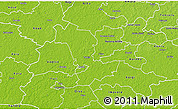 Physical 3D Map of Paide