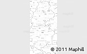 Blank Simple Map of Järva
