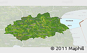 Satellite 3D Map of Jogeva, lighten