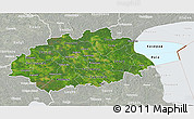 Satellite 3D Map of Jogeva, lighten, semi-desaturated
