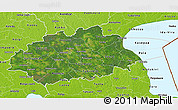 Satellite 3D Map of Jogeva, physical outside