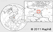 Blank Location Map of Jogeva Linn, highlighted parent region