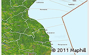 Satellite 3D Map of Pala