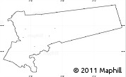 Blank Simple Map of Pala, cropped outside, no labels