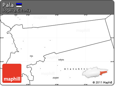 Blank Simple Map of Pala